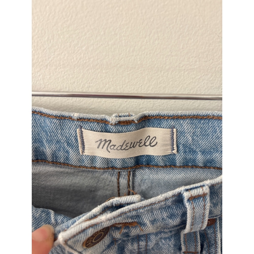 Madewell Balloon Jeans Light Wash Denim High Rise Waist Size 27 - Picture 2 of 9